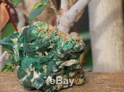 Rare find Malachite and Cerrusite Raw Crystal Piece Omni New Age
