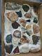 Rare Minerals Flat Box Of 24 Pieces Of High Quality For Collection, 3.5 Lb