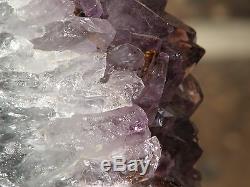Raw Amethyst Crystal Chunk, Purple, Powerful, Protection Display Piece