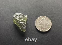 Raw Moldavite Crystal 5.63grams/28.15ct Grade A Mantle Ready Piece
