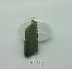 Raw Moldavite Crystal Regular Grade 5.66gr/28.30ct Nice Texture Piece