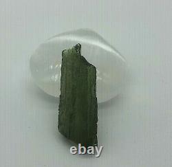 Raw Moldavite Crystal Regular Grade 5.66gr/28.30ct Nice Texture Piece
