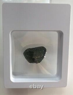 Raw Moldavite Crystal Regular Grade 6.93gr/34.65ct Nice Texture Piece