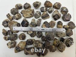 Raw Rough Natural Garnet Large Bulk Lot 10 pounds 567 pieces