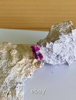 Red Beryl Crystal 9 MM, Beautiful Piece! Wah Wah Mountains Utah