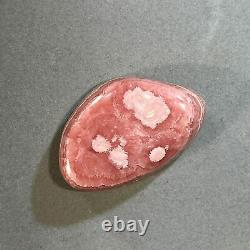 Rhodochrosite gemmy flat palm piece (73.2gr) healing crystal