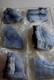 Rich Blue & Druzy Blue Lace Agate 6 Piece Lot Turkey