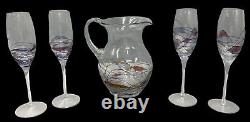 Romanian Milano Crystal Collection 5 Piece Set