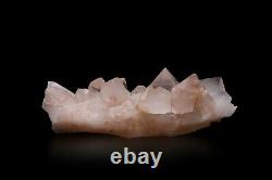 Rose Quartz Crystal Stone Druze 286gm Healing Mineral Specimen Home Decoration