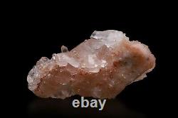 Rose Quartz Pink Samadhi Quartz Crystal Stone 258gm Rocks Fossils Specimen