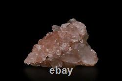 Rose Quartz Pink Samadhi Quartz Crystal Stone 258gm Rocks Fossils Specimen