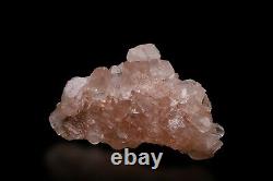 Rose Quartz Pink Samadhi Quartz Crystal Stone 258gm Rocks Fossils Specimen