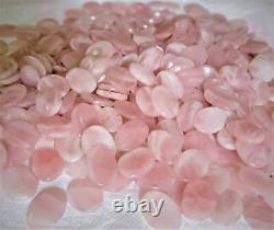 Rose Quartz Worry Stone Crystal Wholesale Lot Thumb Stone Loose Stone