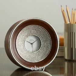 Royal Selangor Time Pieces Collection Pewter Round Table Clock Gift