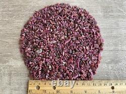 Ruby Semi Tumbled Gemstone Mini Chips 3 10 mm, Wholesale Bulk Lot