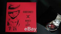 SEIKO ONE PIECE Watch 20th Anniversary Limited Luffy Chronograph Quartz JPN NEW