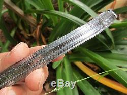 STIBNITE CRYSTAL, Jiangxi China, 17x2.2cms. Knarly Piece