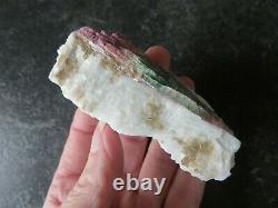 STUNNING RARE WATERMELON TOURMALINE (98.0 grams / 79 mm) NATURAL PIECE (3)