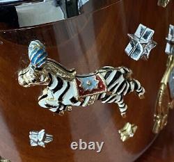 ST JOHN Circus Ice Bucket Extremely Rare And Desirable NEAR MINT. Heirloom Piece