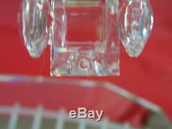 SWAROVSKI CRYSTAL MINI TRAIN SET 6 PIECES WithTRACK MIRROR LOCOMOTIVE TENDER WAGON