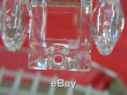 SWAROVSKI CRYSTAL MINI TRAIN SET 6 PIECES WithTRACK MIRROR LOCOMOTIVE TENDER WAGON