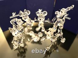 SWAROVSKI DISNEY SHOWCASE COLLECTION 7 pieces Complete