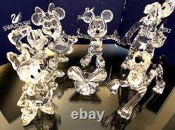 SWAROVSKI DISNEY SHOWCASE COLLECTION 7 pieces Complete