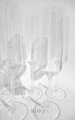 Schott Zwiesel Tritan Crystal Glass Pure Stemware Champagne Flute 10 Piece Set