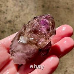 Shaangan amethyst crystal lot 3 pieces, amethyst crystal, smoky quartz