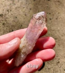 Shaangan amethyst crystal lot 3 pieces, amethyst crystal, smoky quartz