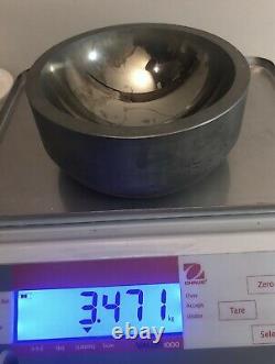 Single Crystal Germanium Metal 3.471kg Bowl Shaped Piece 99.9% pure min