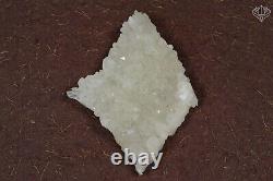 Sparking White Samadhi Quartz 722 Gram Rare Stone Healing Rough Crystals Mineral