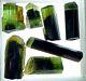 Stak Nala (green Cap) Tourmaline Terminated Crystals. 29 Pieces Lot Pakistan