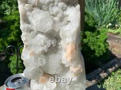 Stunning 15, 8+ Lbs. Apophyllite Cabinet Piece with Stilbite