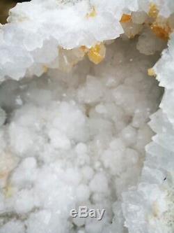 Stunning Giant XXL Large Quartz Geode, Healing Crystal. Charging Piece