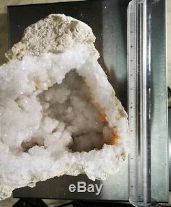 Stunning Giant XXL Large Quartz Geode, Healing Crystal. Charging Piece