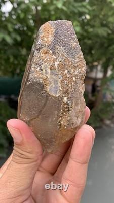 Stunning Piece Of Smoke Quartz Crystal With Etched Termination From Pakistan