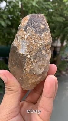 Stunning Piece Of Smoke Quartz Crystal With Etched Termination From Pakistan