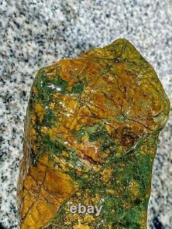 Super Bright Large 2+lb Piece Of Natural Colorful Rough Jasper Solid A+ Rock