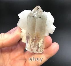 Super Clear Combination Piece, Quartz And Albite, Himalayan Mts