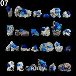 Superb Cavansite Crystals Natural Mineral Specimen (24 pieces Flat) # CA07