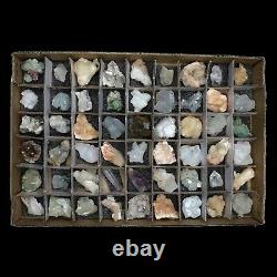 Superb Wholesale Mixed Mineral Flats (54PCs) @ $2.50 Each Piece # FLAT01