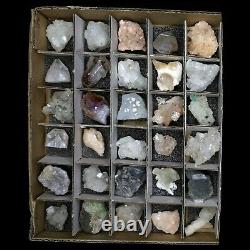 Superb Wholesale Mixed Mineral Flats (54PCs) @ $2.50 Each Piece # FLAT03