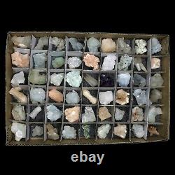 Superb Wholesale Mixed Mineral Flats (54PCs) @ $2.50 Each Piece # FLAT04