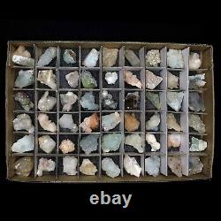 Superb Wholesale Mixed Mineral Flats (54PCs) @ $2.50 Each Piece # FLAT10