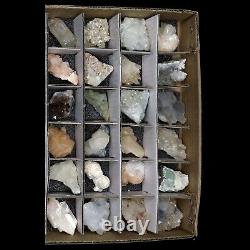 Superb Wholesale Mixed Mineral Flats (54PCs) @ $2.50 Each Piece # FLAT10