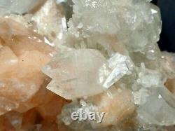 Superb piece of apophyllite stilbite natural mineral specimen crystal J8