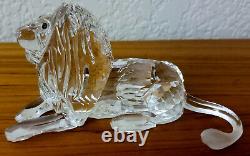 Swarovksi Crystal Lion 1995 Members Piece MIB with certificate