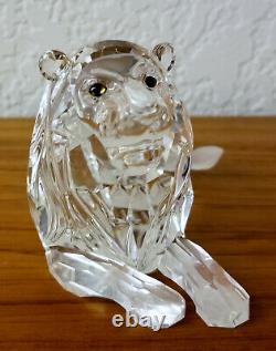 Swarovksi Crystal Lion 1995 Members Piece MIB with certificate