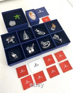 Swarovski 10 Pieces Crystal Miniature Figurines Collection # 11